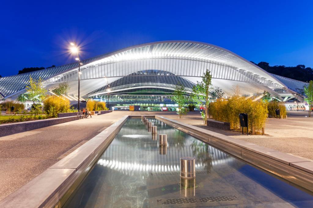 La gare de Liège-Guillemins